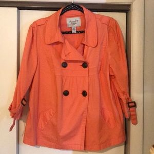 American Rag Women’s Plus Coral Swing Coat